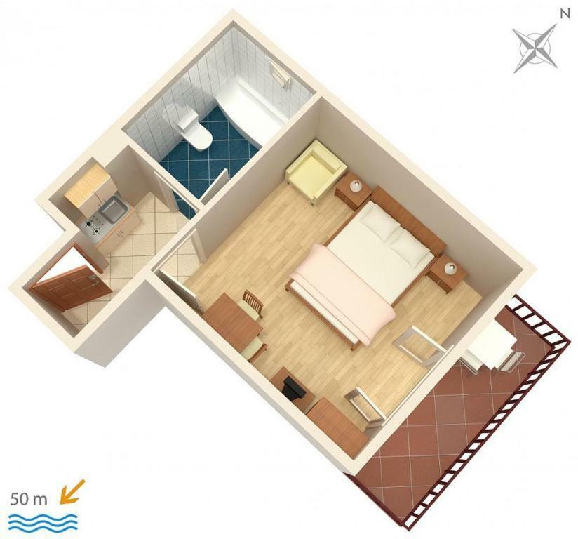 Apartment Kate Podgora Ngoại thất bức ảnh